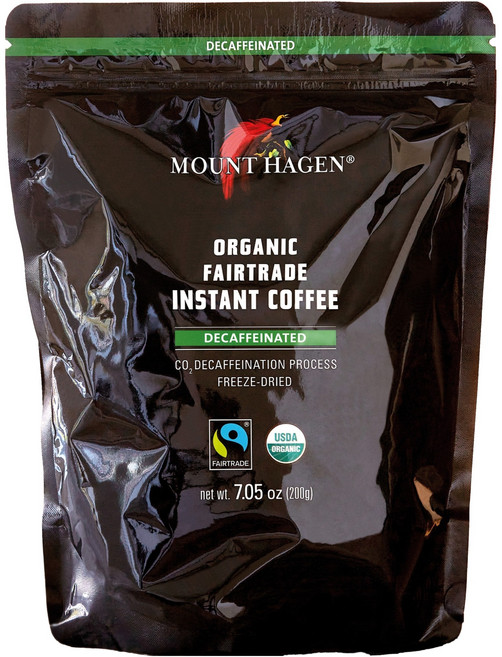 마운트하겐 유기농 디카페인 원두커피믹스 리필백, 200g, 1개, 1개입