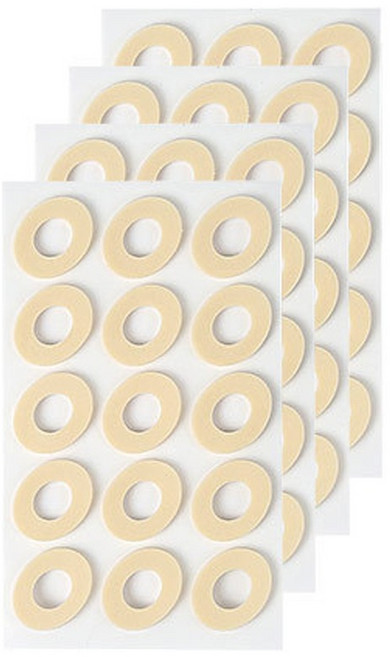 원티크 보호 패드 얇은 타원형 세트, 4개