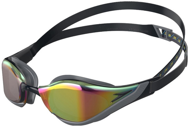 스피도 Fastskin 퓨어포커스 미러수경 8-1177815523, 1개, BLACK + GREY