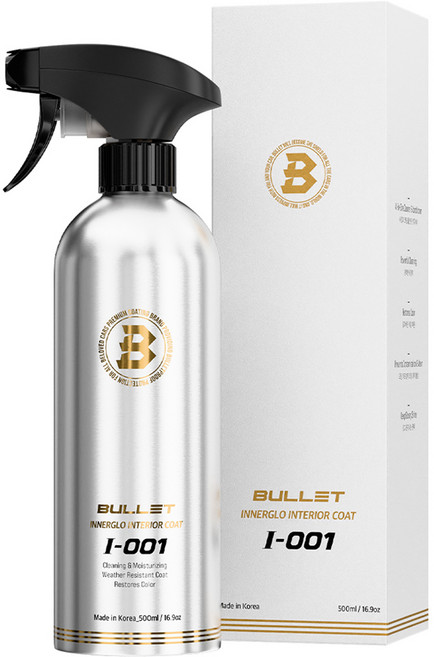불렛 I001 이너글로 인테리어 코트 클리너, 500ml, 1개