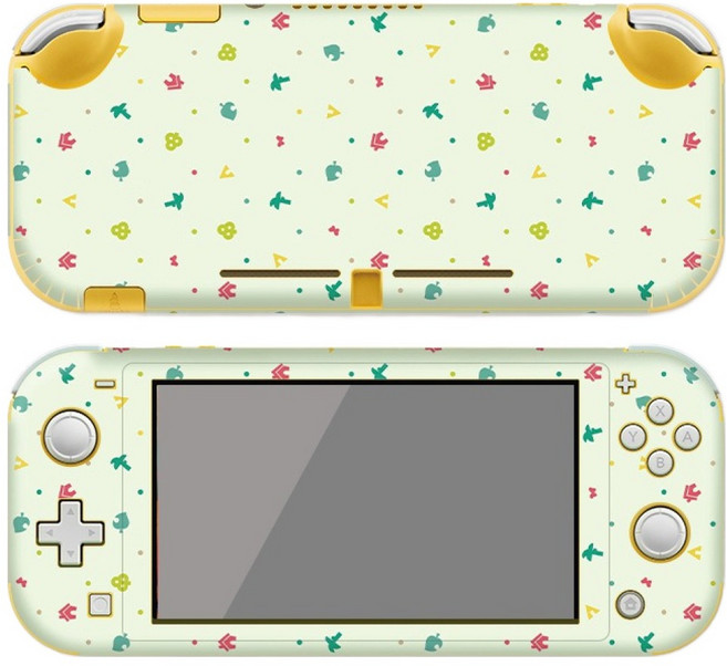 호후 닌텐도 스위치 라이트 커스터마이징 따러브 풀커버 쉴드 필름 스킨 전면 + 후면 세트, 05 동숲아이콘, 1세트