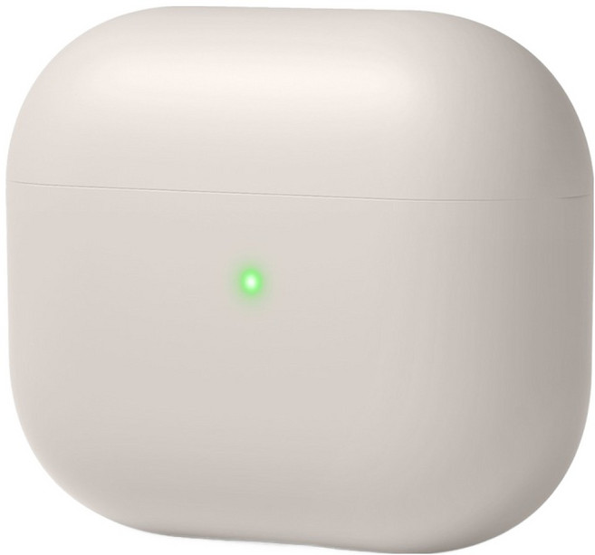 엘라고 리퀴드 하이브리드 케이스, 스톤, 1개, 에어팟 3