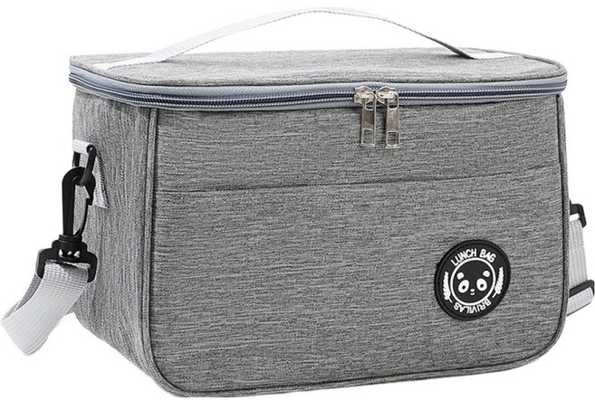 브리빌라스 라벤티아 휴대용 접이식 캠핑 미니 아이스백, 그레이, 5.7L