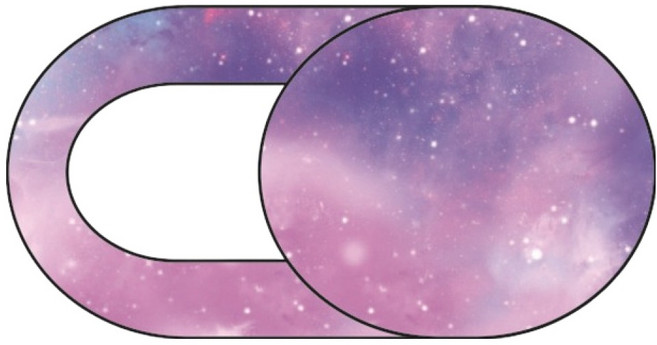 디미스 깔끔한 웹캠커버, 스카이블루, B1-X3