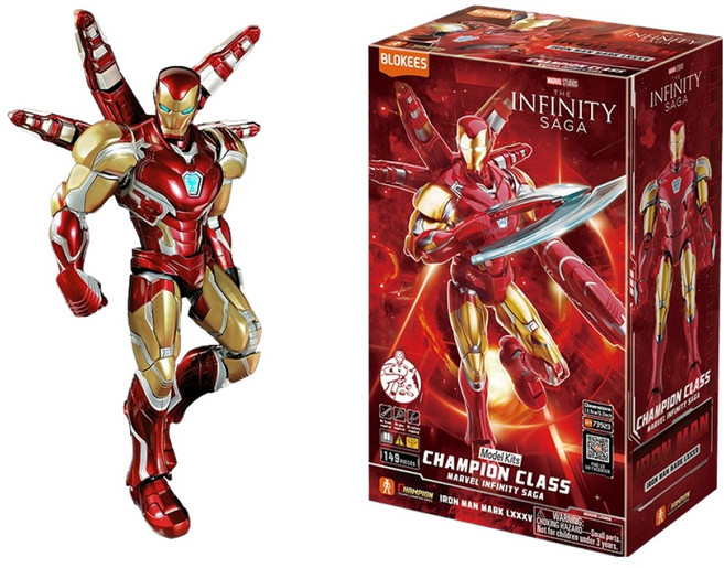 미미월드 마블CC01 아이언맨 MK85 프라모델, 1개