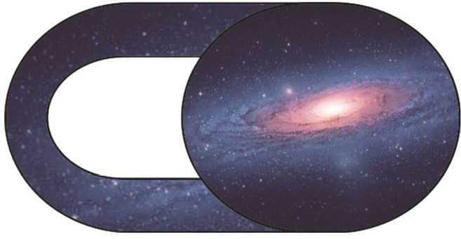 디미스 깔끔한 웹캠커버, 스카이블루, B1-X8