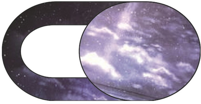 디미스 깔끔한 웹캠커버 개별포장, 스카이블루, B1-X6