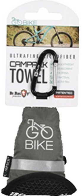 고바이크 캠팩 스포츠 타올 58 x 64 cm, 그레이, 1개