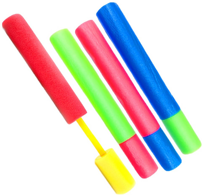 스투피드 스펀지 대포 물총 물놀이, 랜덤발송, 4개