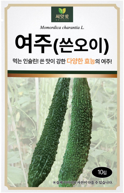 다농 씨앗애 여주 쓴오이 씨앗 10p, 1개