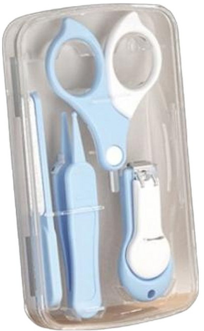 아늑공간 아동용 올인원 손톱깍이 세트, 블루, 1세트