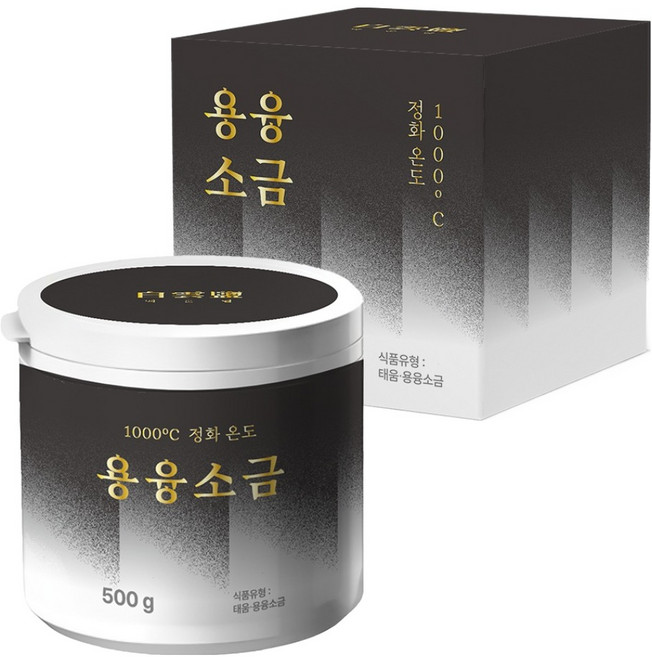 백운염 프리미엄 용융소금, 1개, 500g