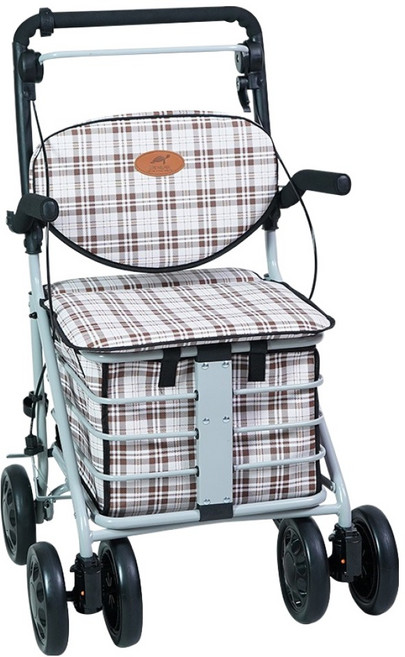 라이프헬퍼 어르신 보행보조기 실버카 H2, 1개