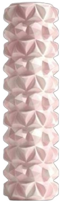 셀리빙 요가 필라테스 스포츠 EVA 마사지 폼롤러, 화이트 파우더, 1개