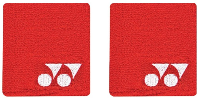 요넥스 손목밴드 249BN002U 2p, 레드, 1개