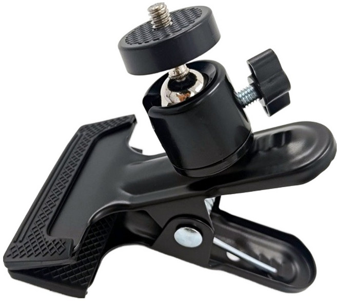 캠프맨 홈캠 액션캠 용 멀티 집게 클램프, 1개