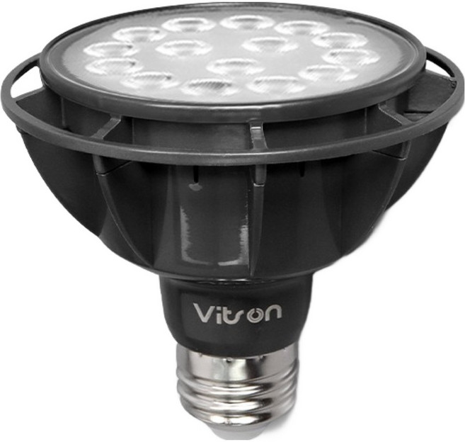 비츠온 집중형 30K LED 전구 블랙 S PAR30 15W, 전구색, 1개