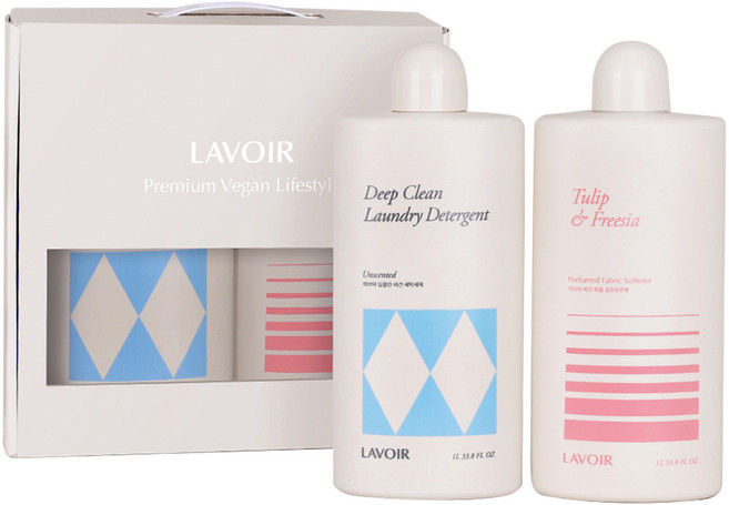 라브아 런드리 세제 2종 선물 세트, 1세트