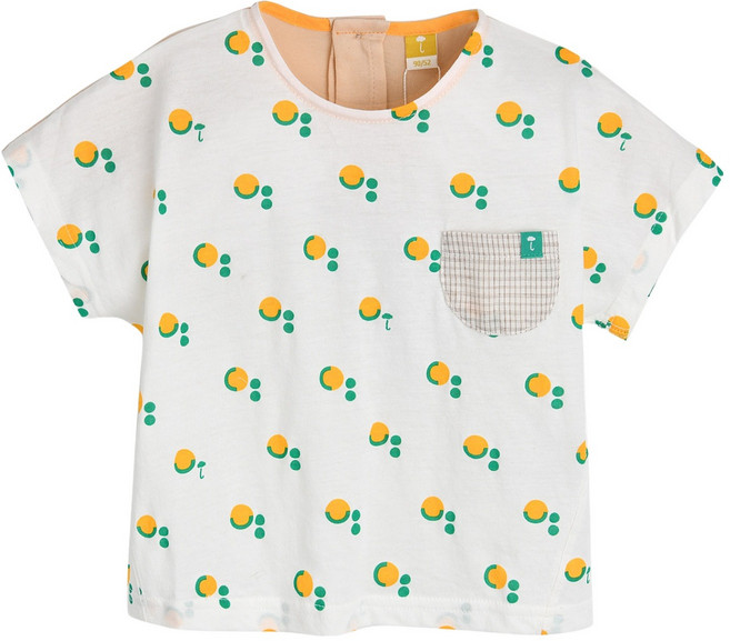 moimoln 嬰幼兒 Cring撞色短袖T恤 M242TSB06P