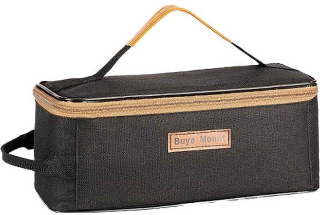 라벤티아 캠핑용 공구 토트백, 블랙, 1개