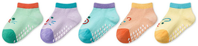 兒童防滑襪5雙組 G517