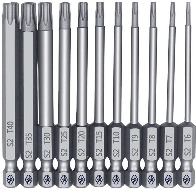 종원 홀톡스 전동드라이버 전기드릴 별비트 11종 세트, 1세트
