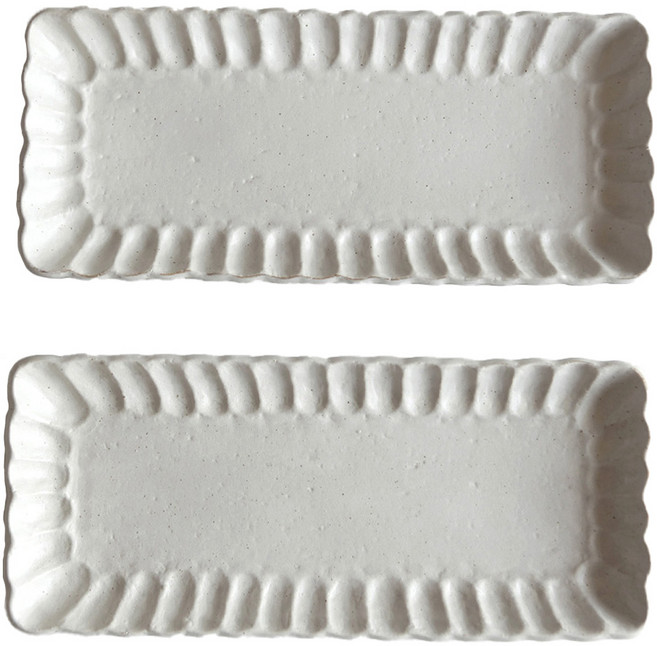 니코트 라플레르 롱 플레이트, 2개