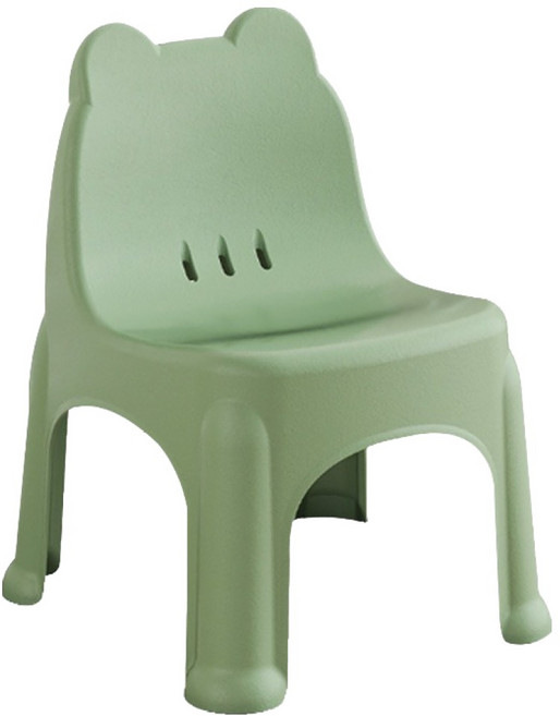 유아용 곰돌이 논슬립 의자, 민트, 1개