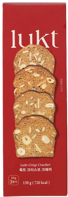 룩트 단백질 프로틴 우리밀통밀 크리스프 크래커, 150g, 1개