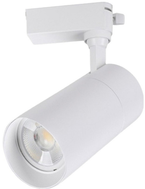 비츠온 LED 일체형 등기구 레일조명 20W, 전구색(색온도), 화이트(조명), 1개