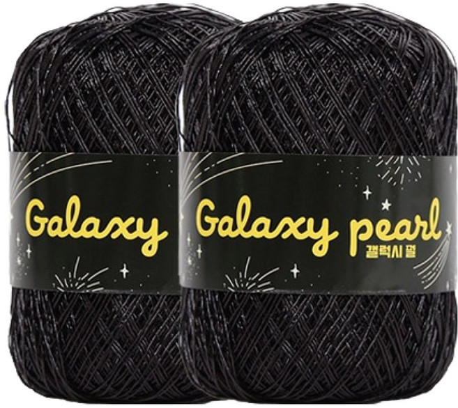 Ancalls Galaxy 金屬線編織線, 2個, 04 黑色