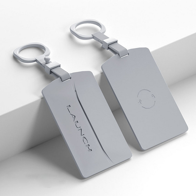 크로니클 테슬라 모델 3 ~2023년 호환 하이랜드 모델 y 뉴멀라인 카드키 키케이스, 써클 그레이