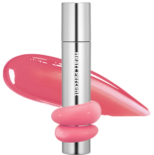 하트퍼센트 도트 온 무드 원웨이 글로이 립틴트 4g, 13핑크페어리, 1개 - 쿠팡