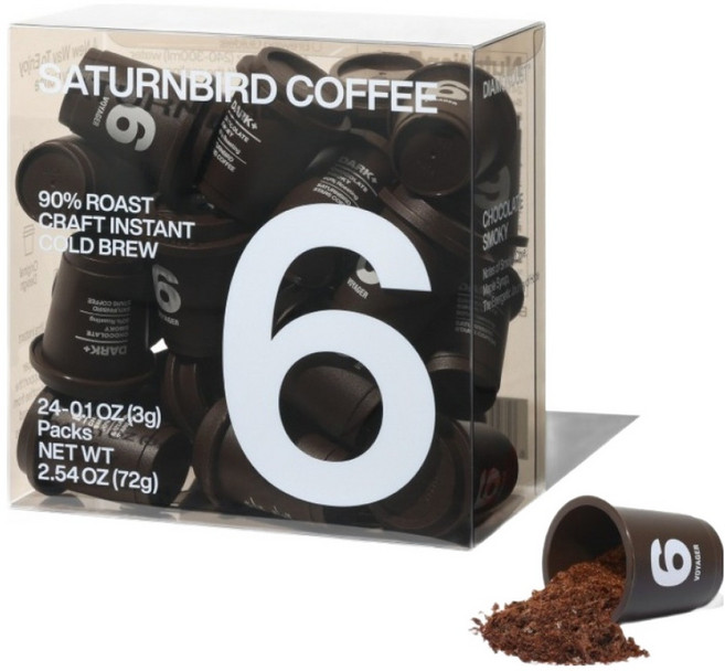 새턴버드 넘버 시리즈 콜드브루 커피 No.6 프렌치, 3g, 24개입, 1개