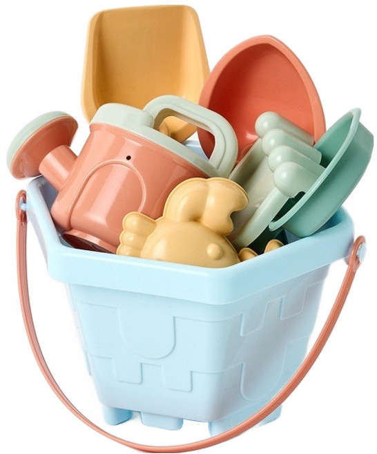 모던하우스 샌드토이 바다친구들 바스켓 세트, 혼합색상, 500g, 1개