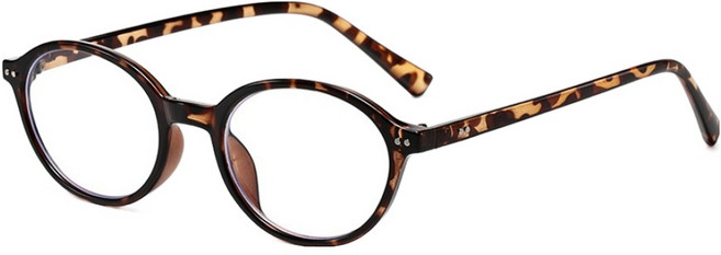 씨오브비 빈티지 오벌 블루라이트 차단 뿔테 안경