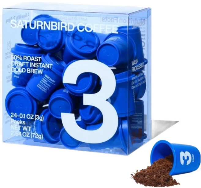 새턴버드 넘버 시리즈 콜드브루 커피 No.3 미디엄, 3g, 24개입, 1개 - 쿠팡