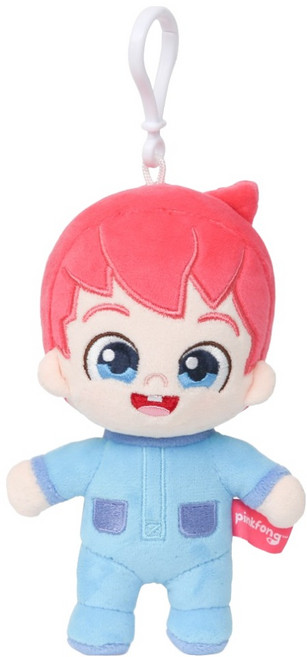 pinkfong 碰碰狐 Bebefinn 娃娃鑰匙圈, 15cm, 1個, 混合色