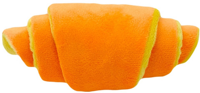 둥둥펫 반려동물 바스락 소금빵 노즈워크 장난감, 브라운, 1개