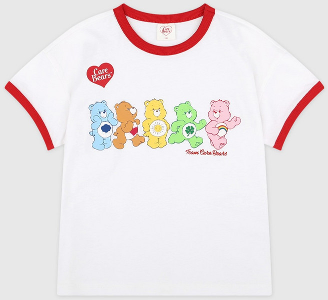 Care Bears 兒童透氣團隊配色T恤