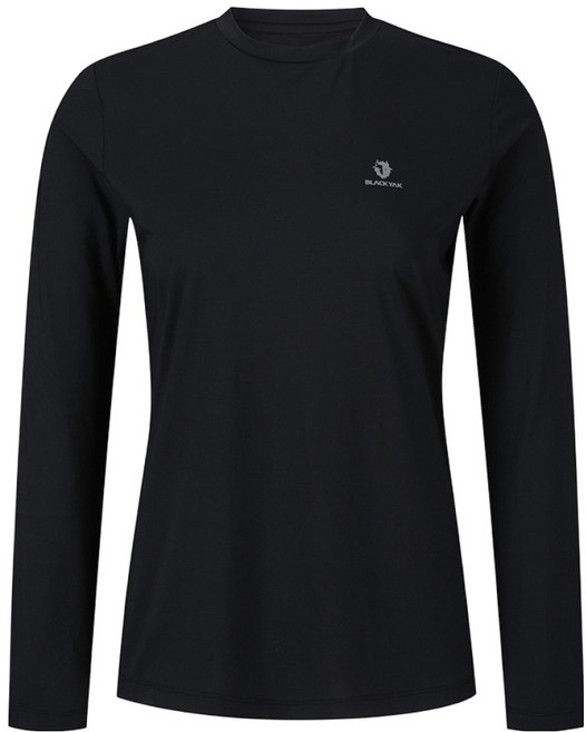 블랙야크 여성용 아이스프레쉬 라운드 베이스레이어 티셔츠 1BYETMU503