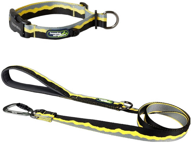 분독 강아지 어드벤처 리쉬 + 목줄 세트, 레몬, 레몬, 1세트