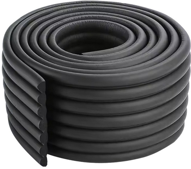 베이루 넓은쿠션 엠보 모서리보호대, 1개, 블랙