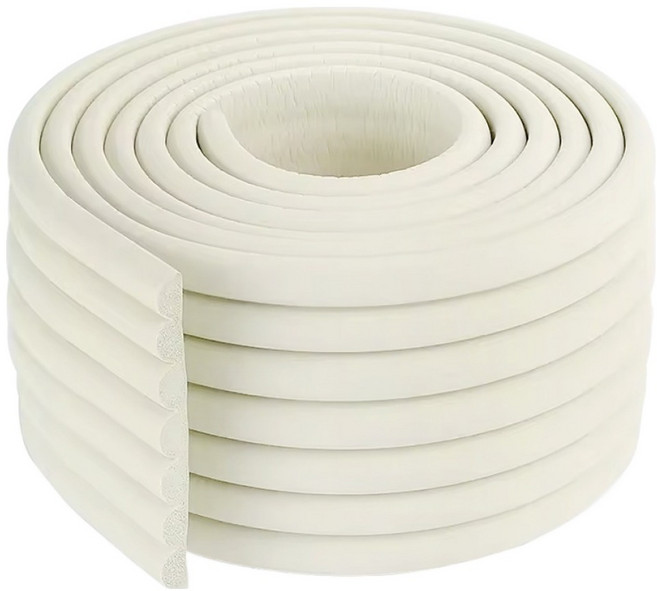 베이루 넓은쿠션 엠보 모서리보호대, 1개, 아이보리