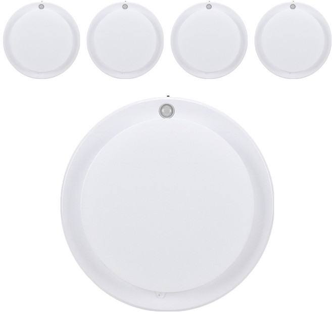 KimSLED DC안정기 타입 스마트 센서등 15W, 주광색, 5개