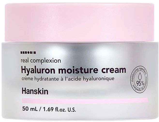 한스킨 리얼 컴플렉션 히알루론 모이스처 크림, 1개, 50ml - 쿠팡
