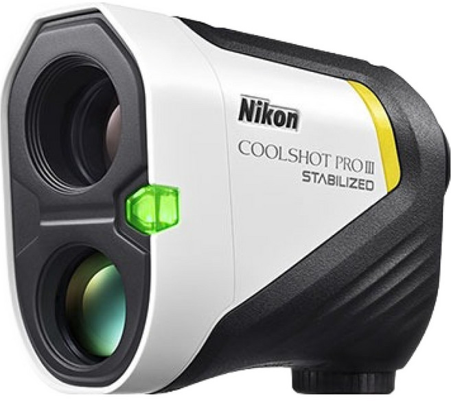 니콘 쿨샷 프로3 스태빌라이즈드 레이저 골프거리측정기, 화이트