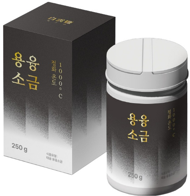 백운염 프리미엄 용융소금, 1개, 250g
