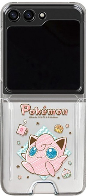 PoKeMoN 寶可夢 蠟筆透明卡片硬殼手機殼