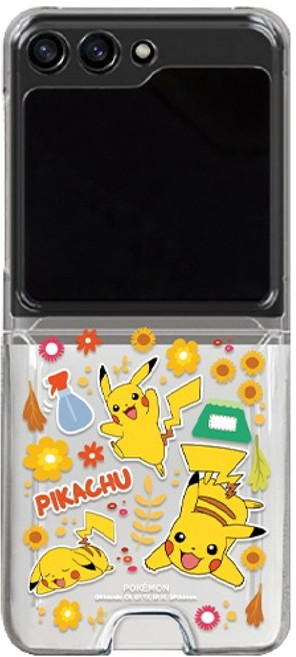 포켓몬스터 가든 스티커 투명 카드 하드 휴대폰 케이스